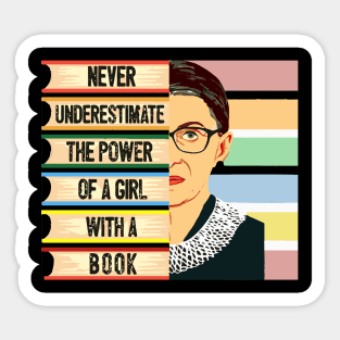 Ruth Bader Ginsburg Sticker